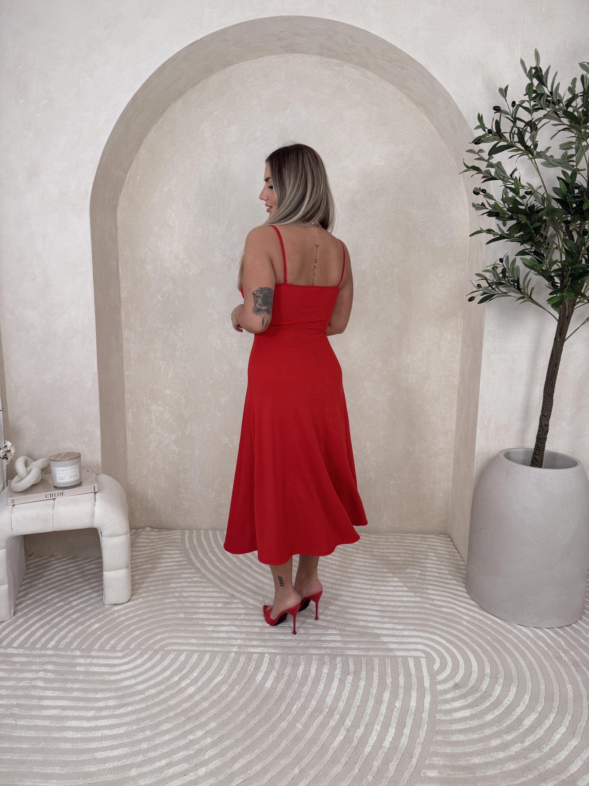 Sukienka Snooki Red - obrazek 6