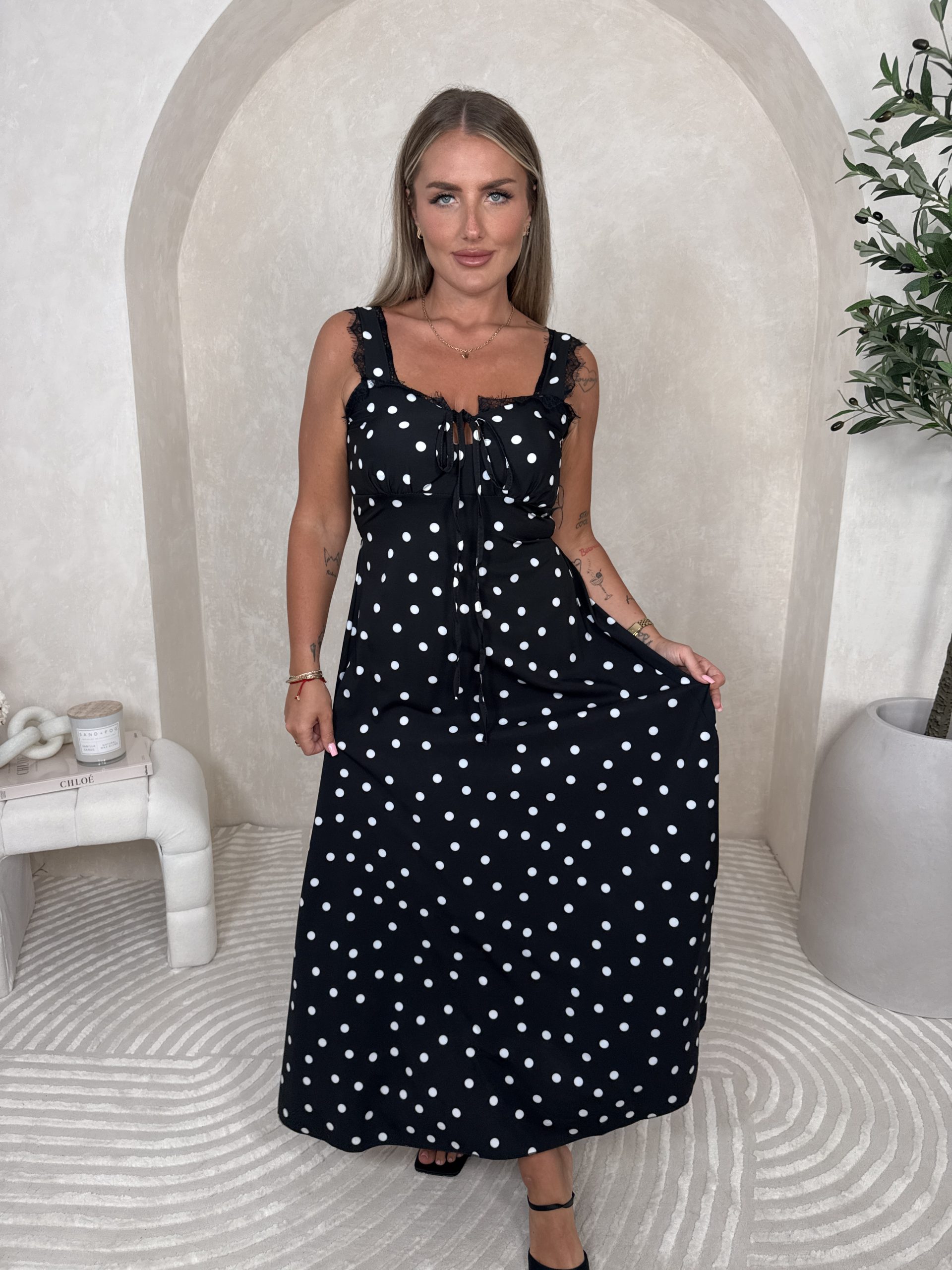 Sukienka Allegra Black Dots - obrazek 3