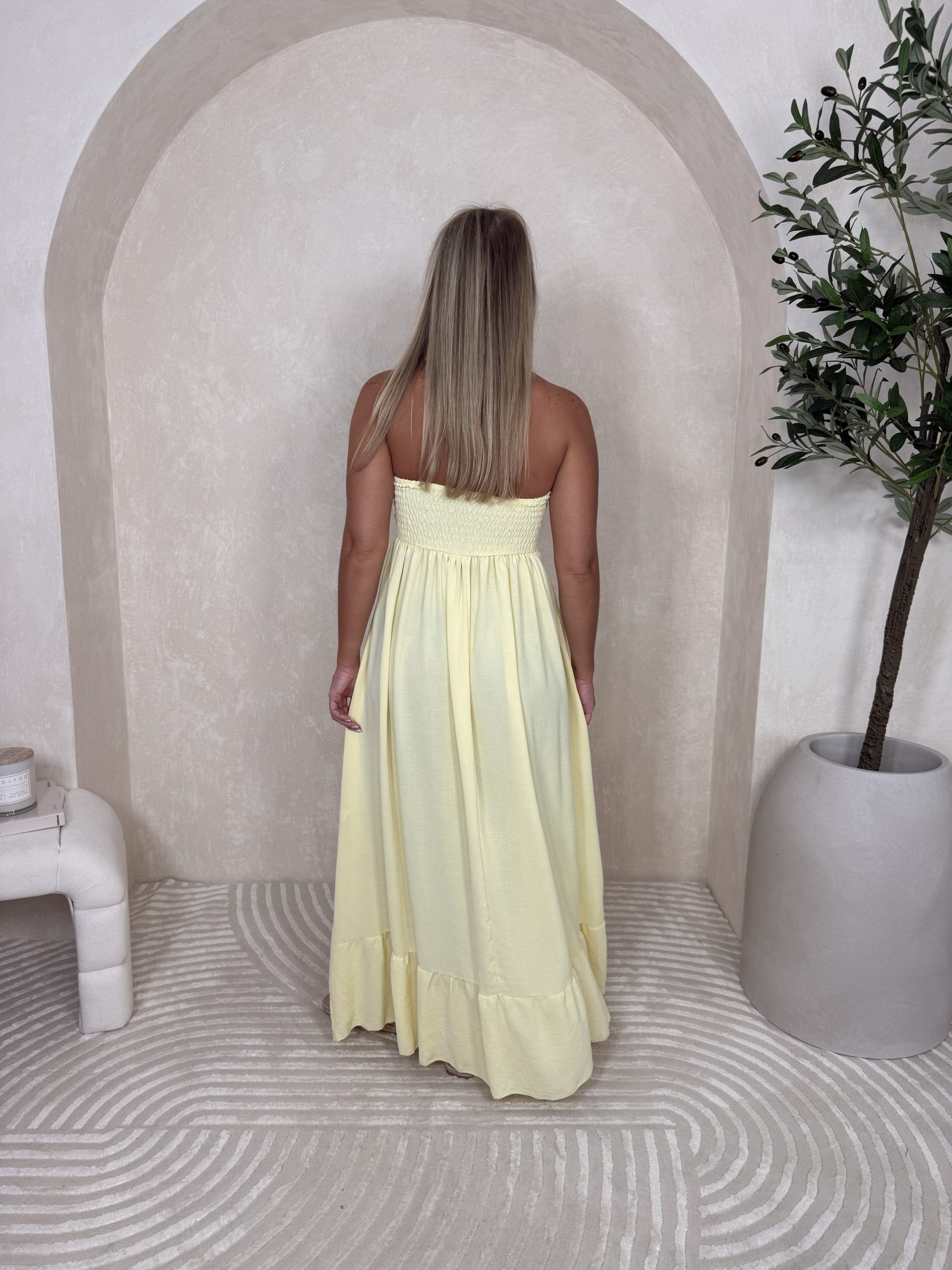 Sukienka Coraline Butter Yellow - obrazek 5