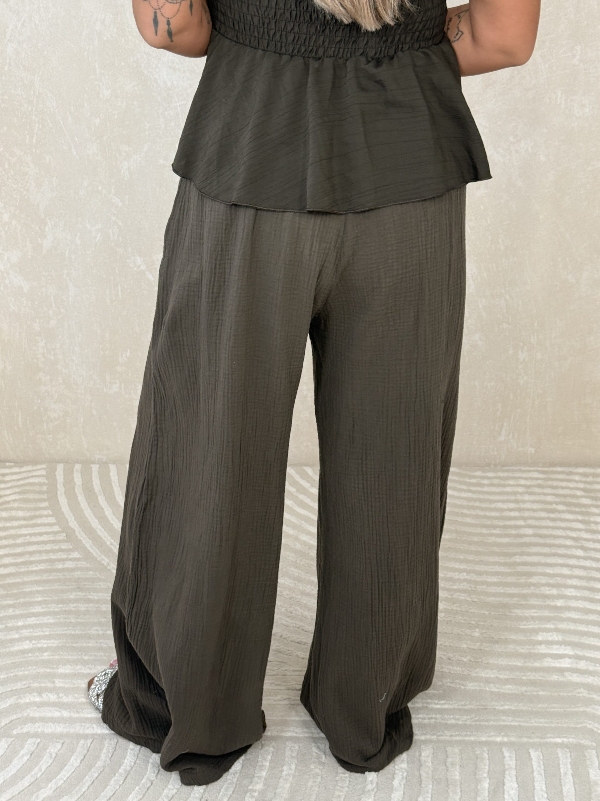 Spodnie Ariada Brown - obrazek 2