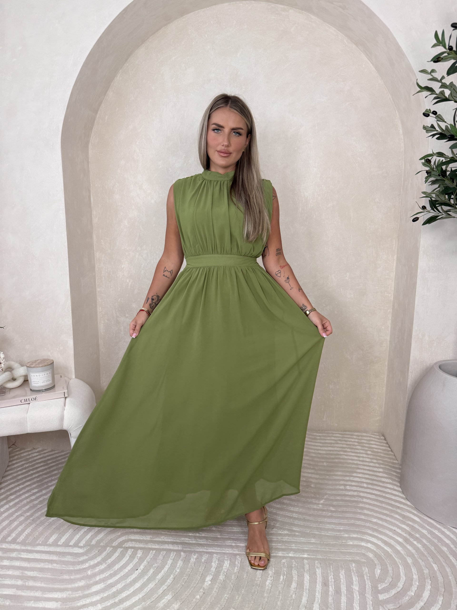 Sukienka Leocadia Green - obrazek 6