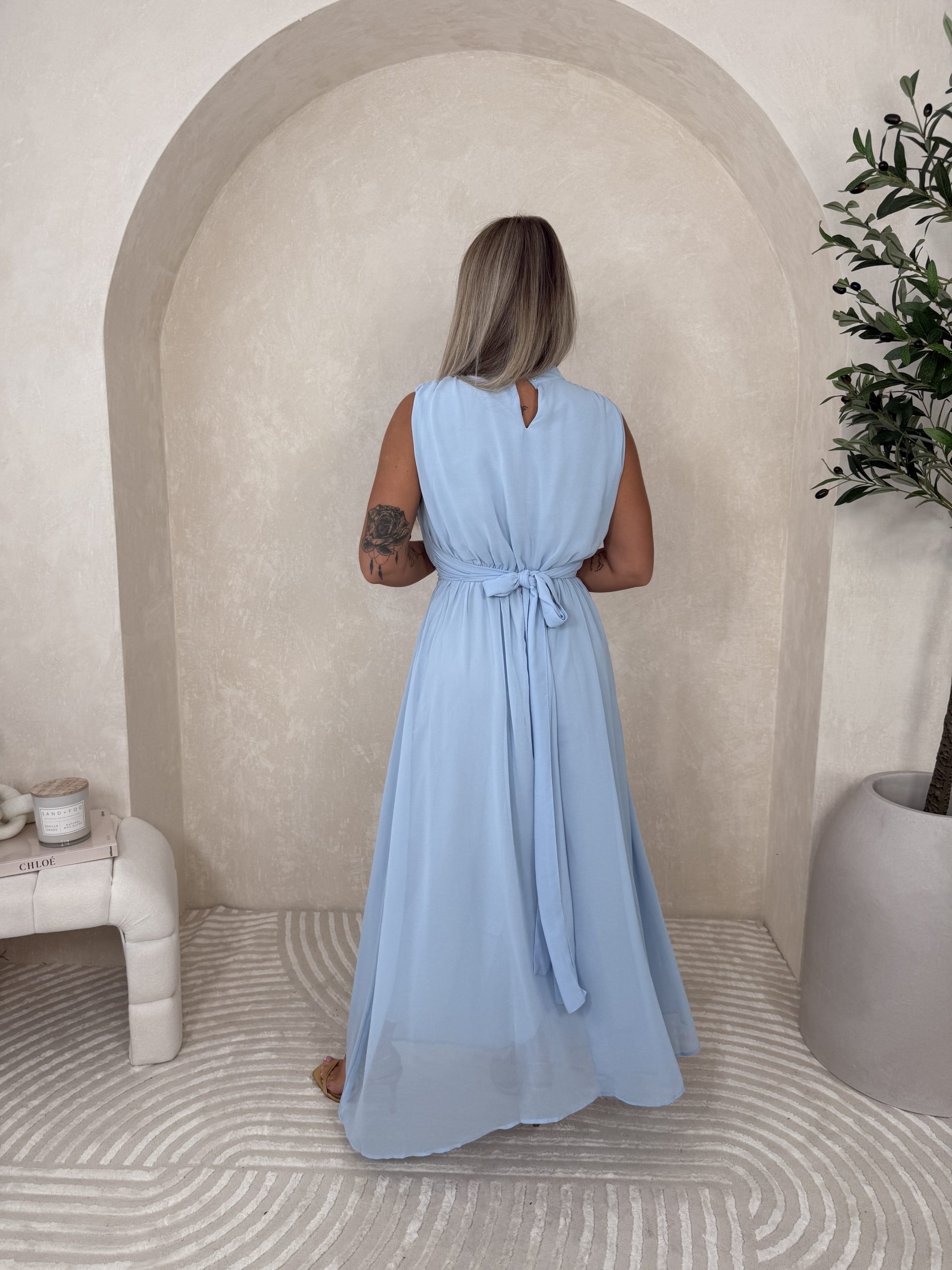 Sukienka Leocadia Baby Blue - obrazek 5