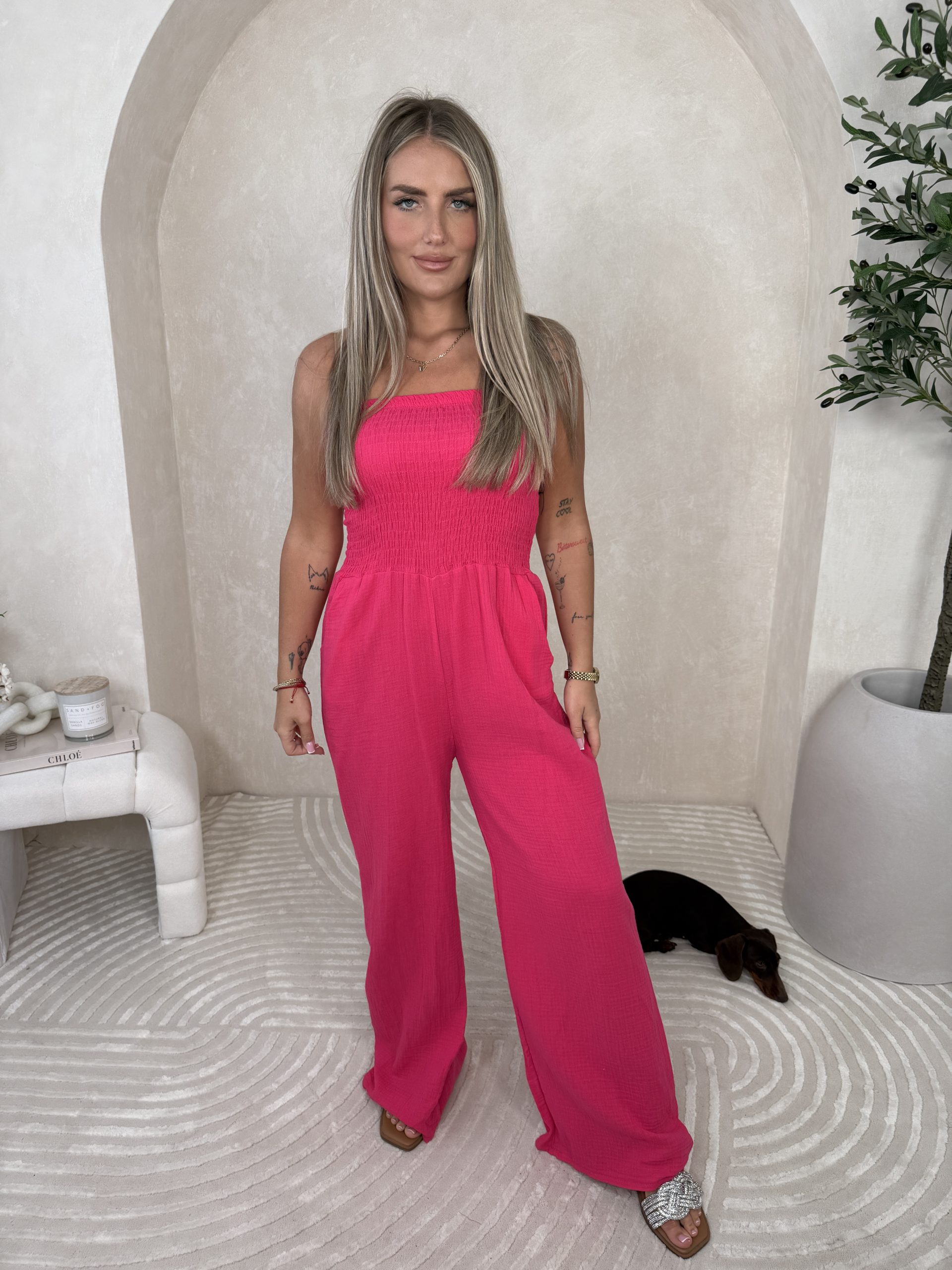 Kombinezon Vandi Dark Pink - obrazek 5