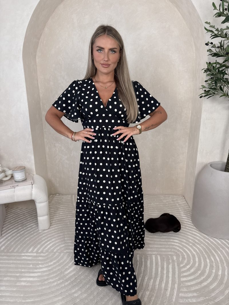 Sukienka Mareille Black Dots