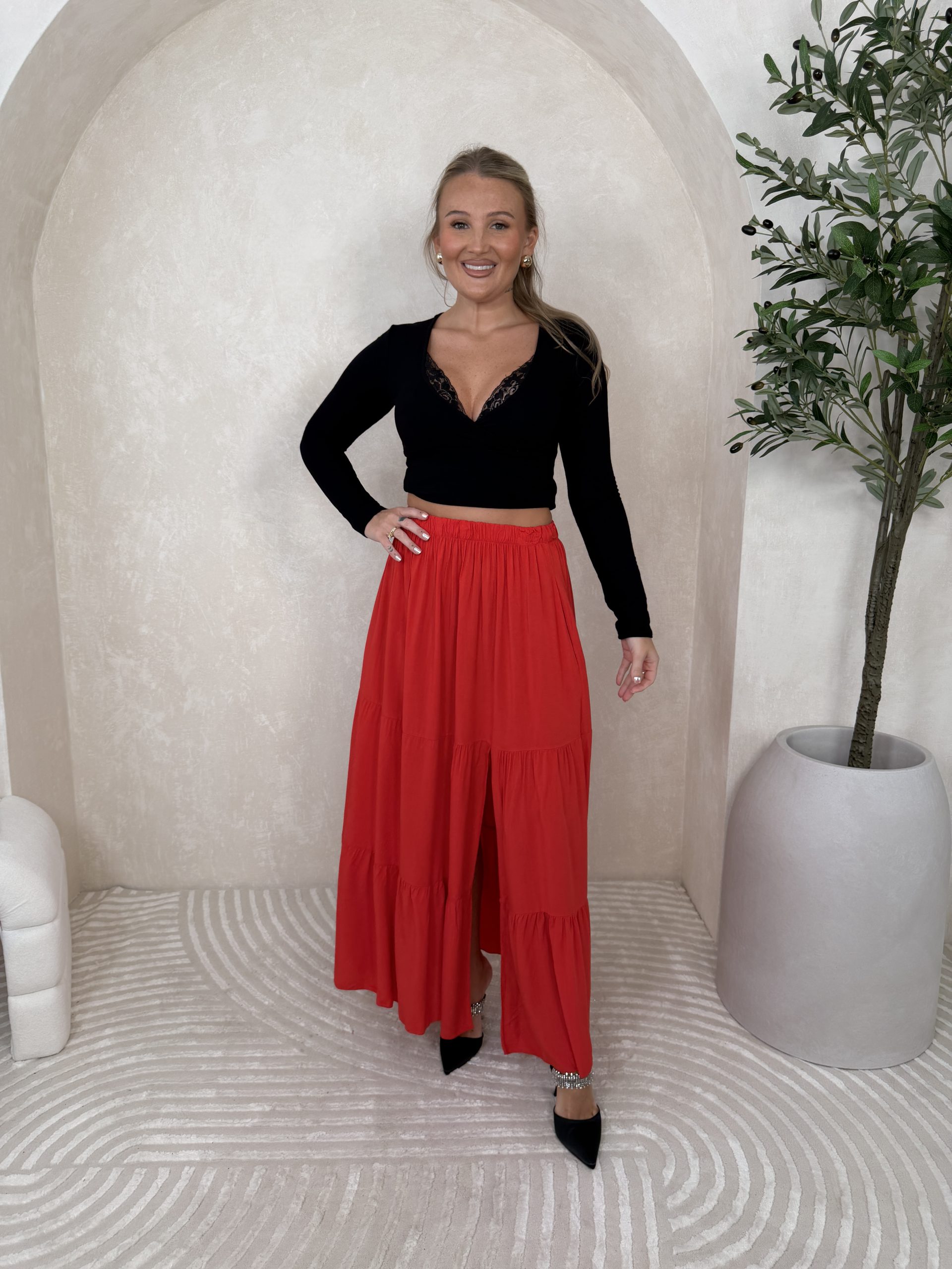 Spódnica Calzado Red - obrazek 2