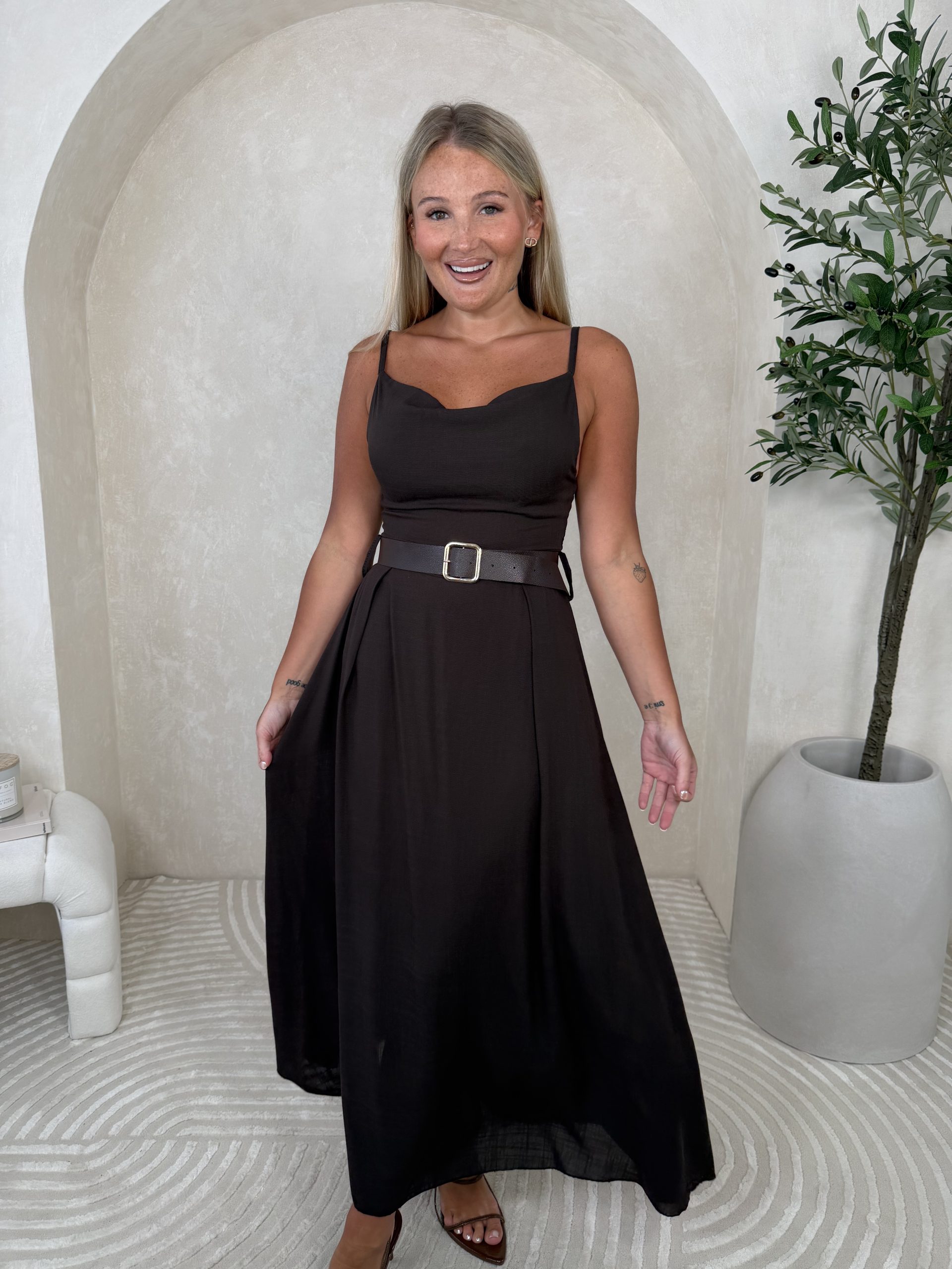 Sukienka Meria Dark Brown