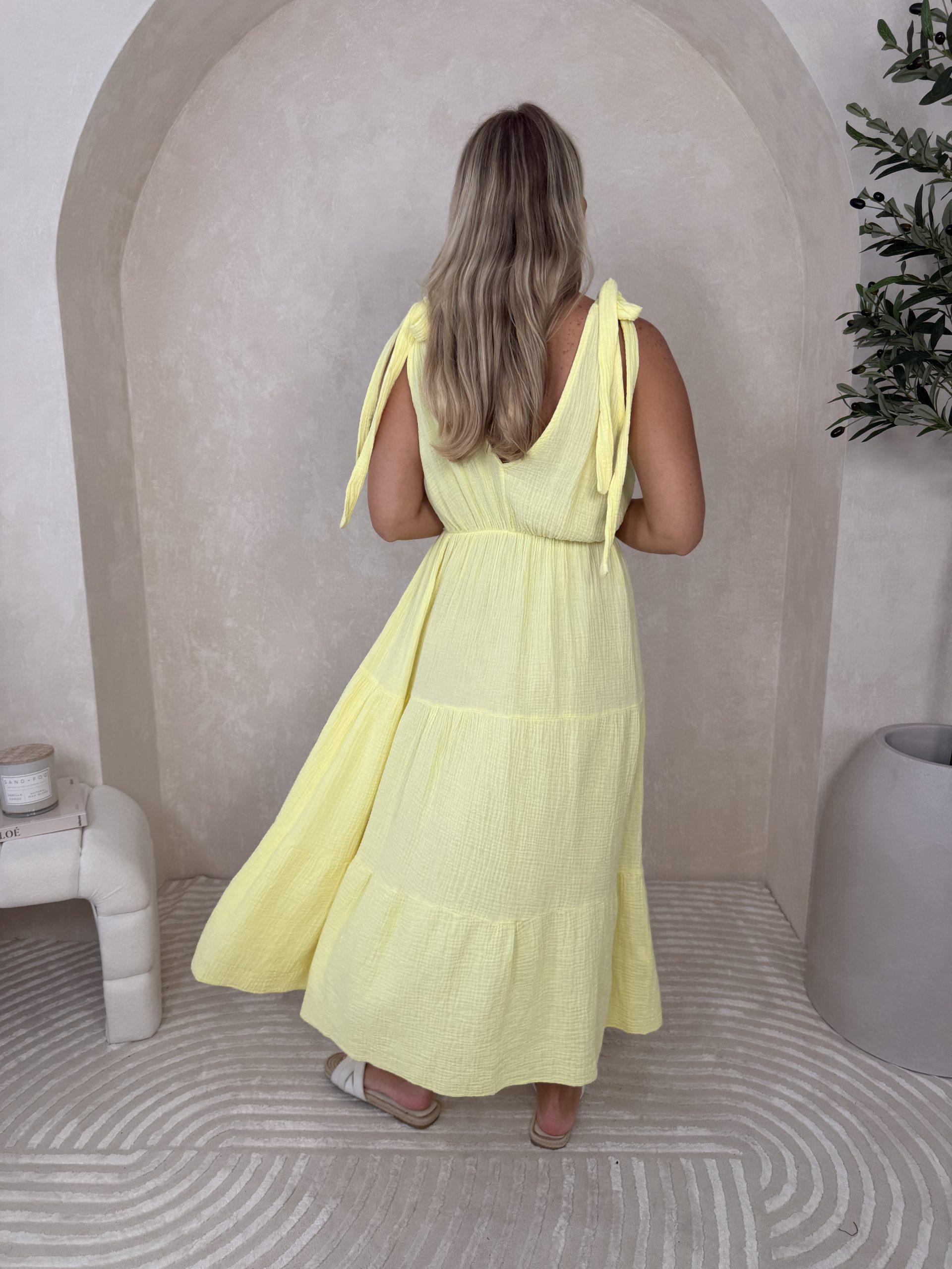 Sukienka Kokeri Yellow - obrazek 3