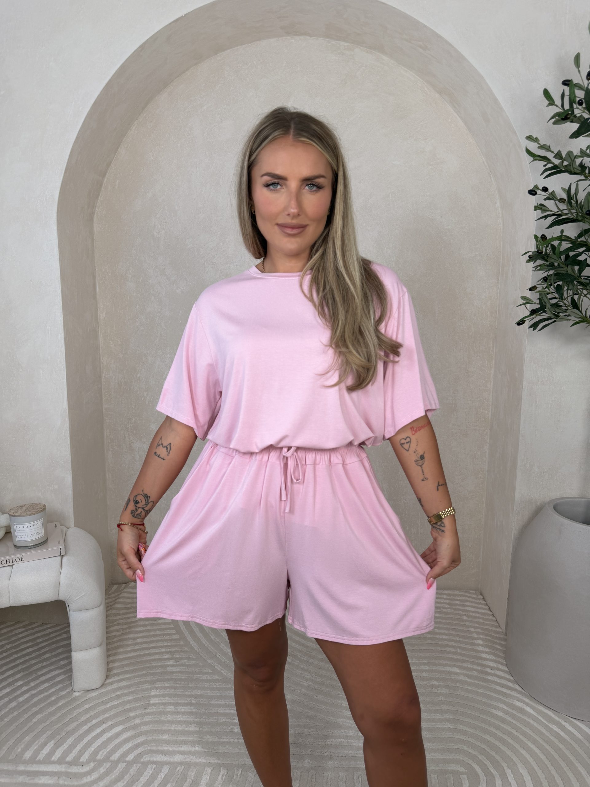 Komplet Essencio Baby Pink