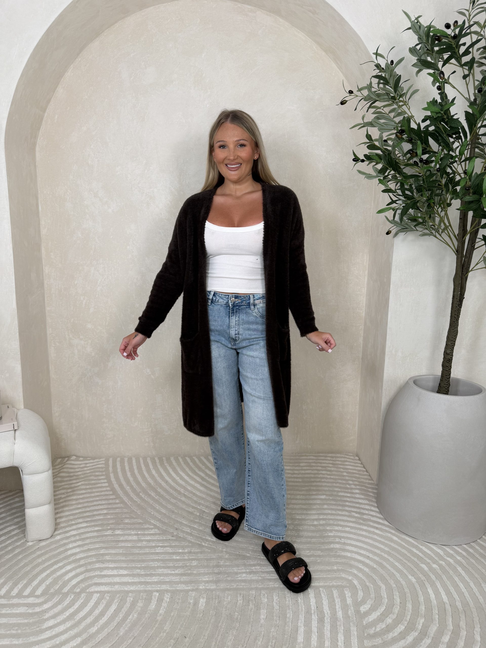 Sweter Caldris Chocolate - obrazek 6