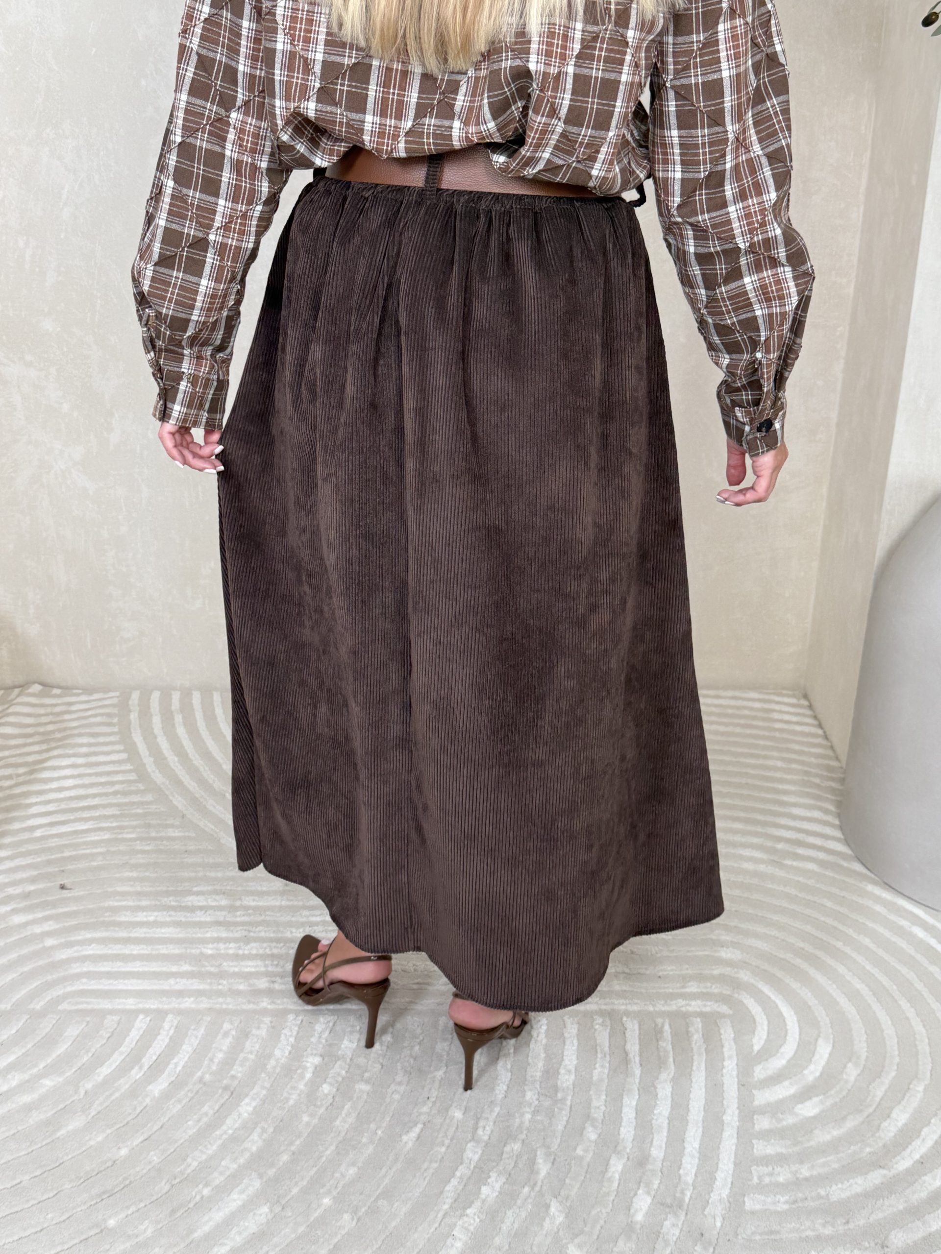 Spódnica Amara Brown - obrazek 4