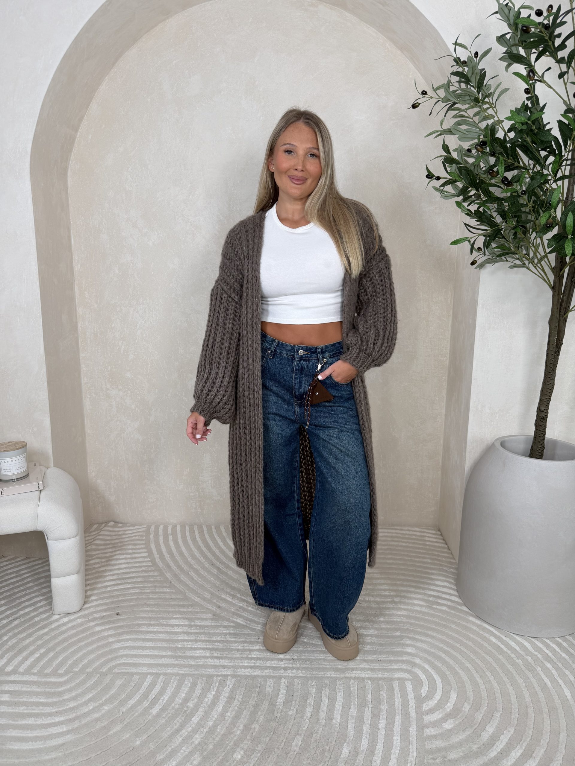 Sweter Nolino Taupe - obrazek 5