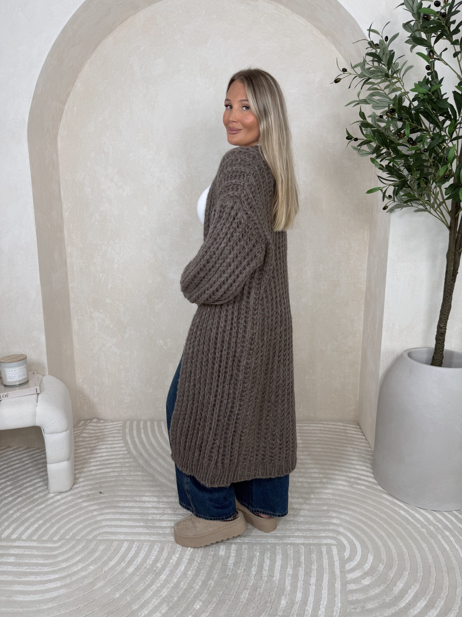 Sweter Nolino Taupe - obrazek 4