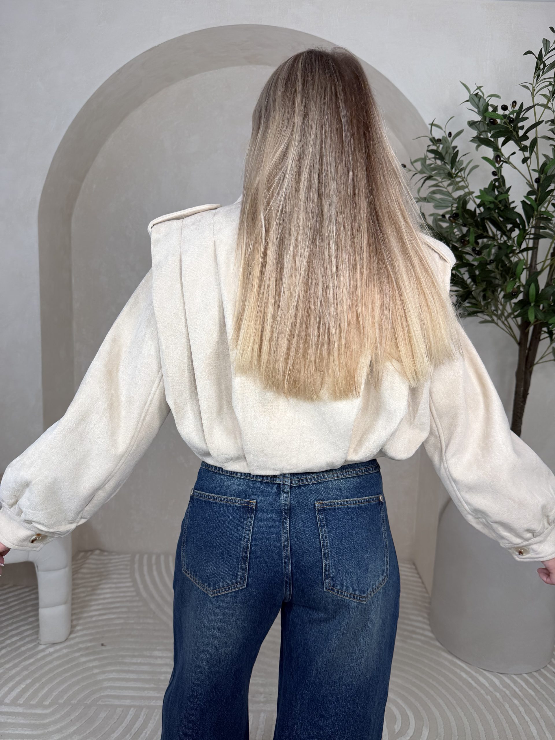 Kurtka Almeria Creme - obrazek 3