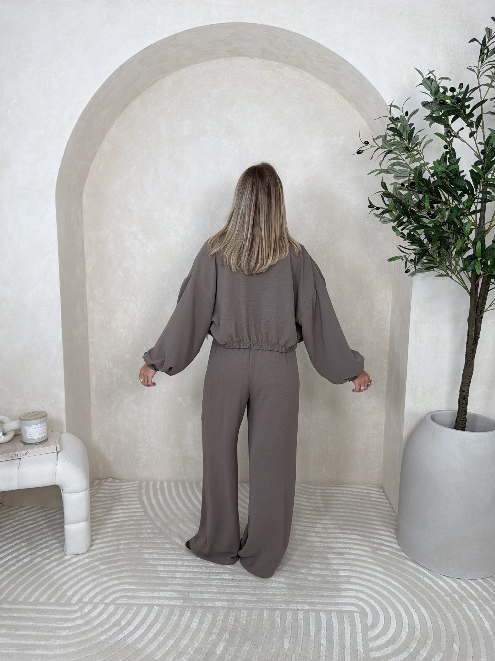 Komplet Serawelle Taupe - obrazek 2