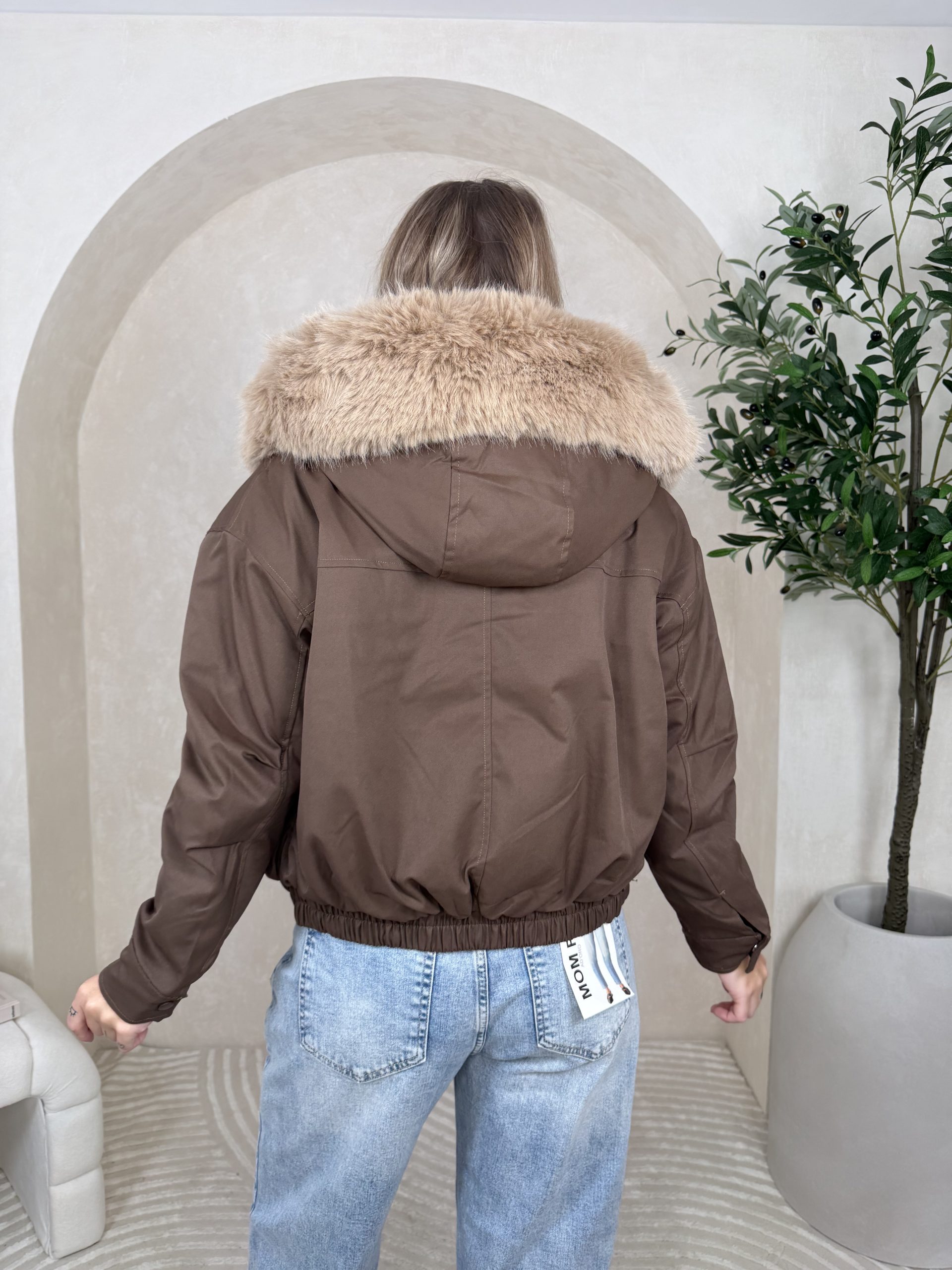 Kurtka Menro Brown - obrazek 6