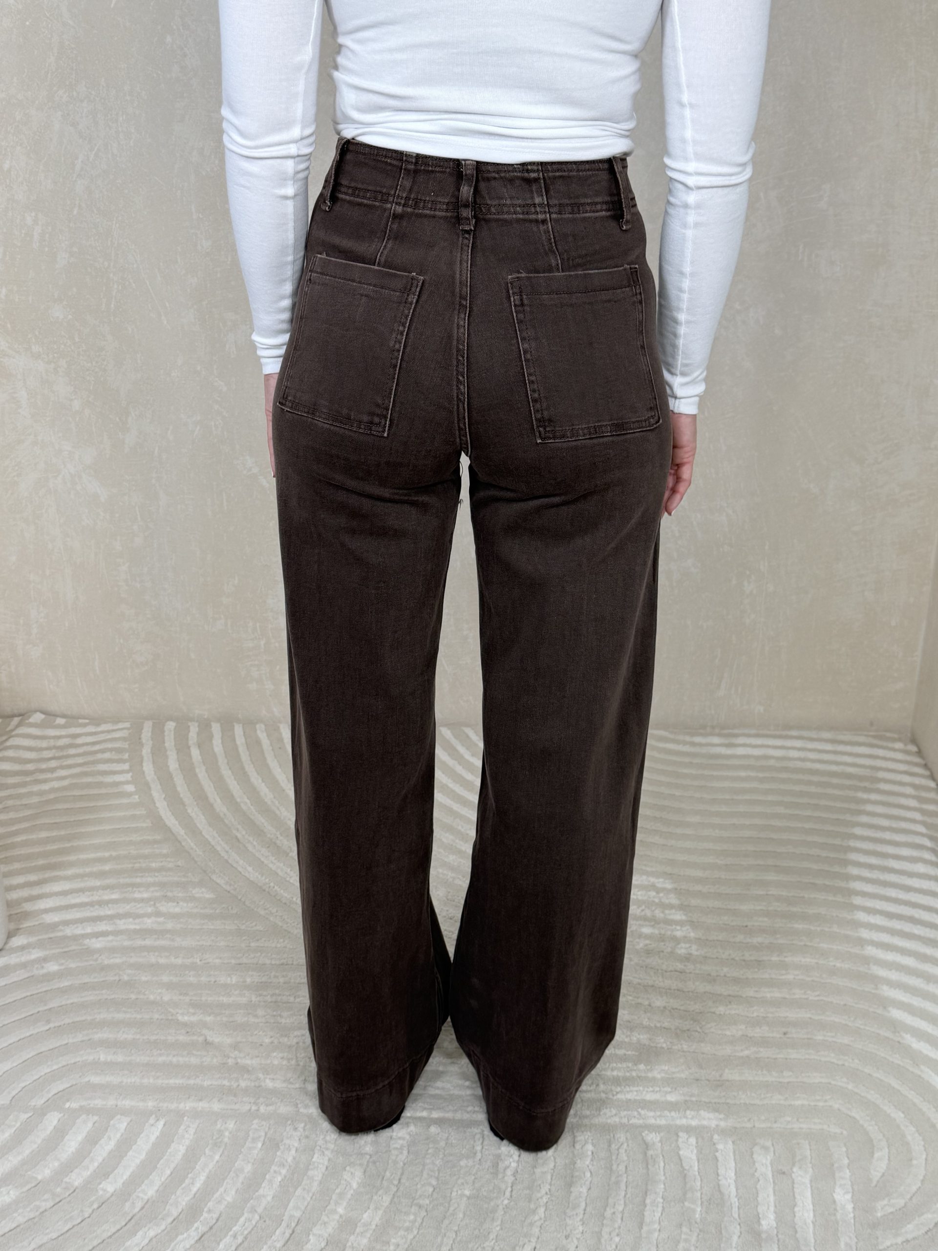 Spodnie Rino Brown Jeans - obrazek 2