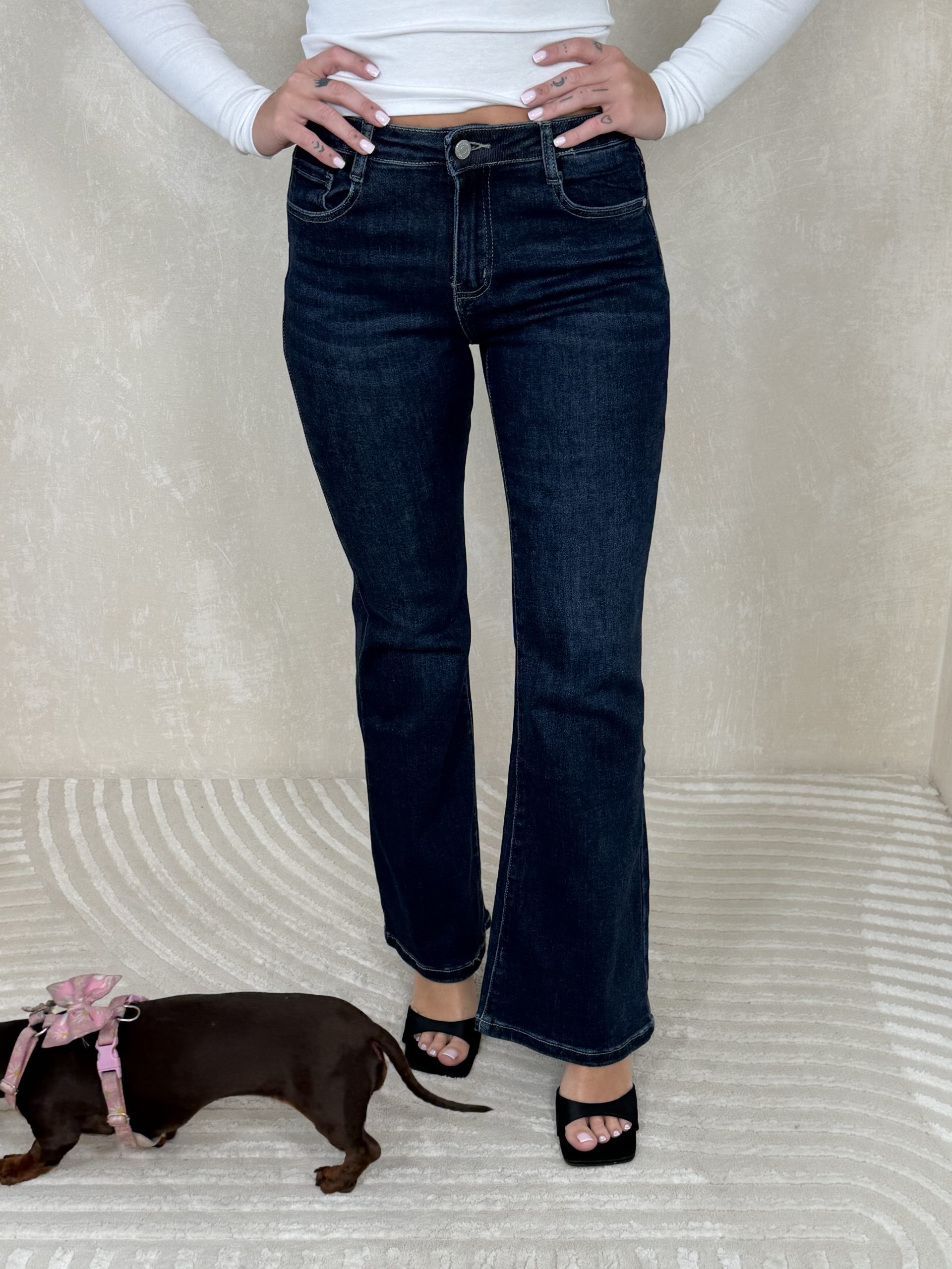 Spodnie Kermino Dark Blue Jeans - obrazek 2