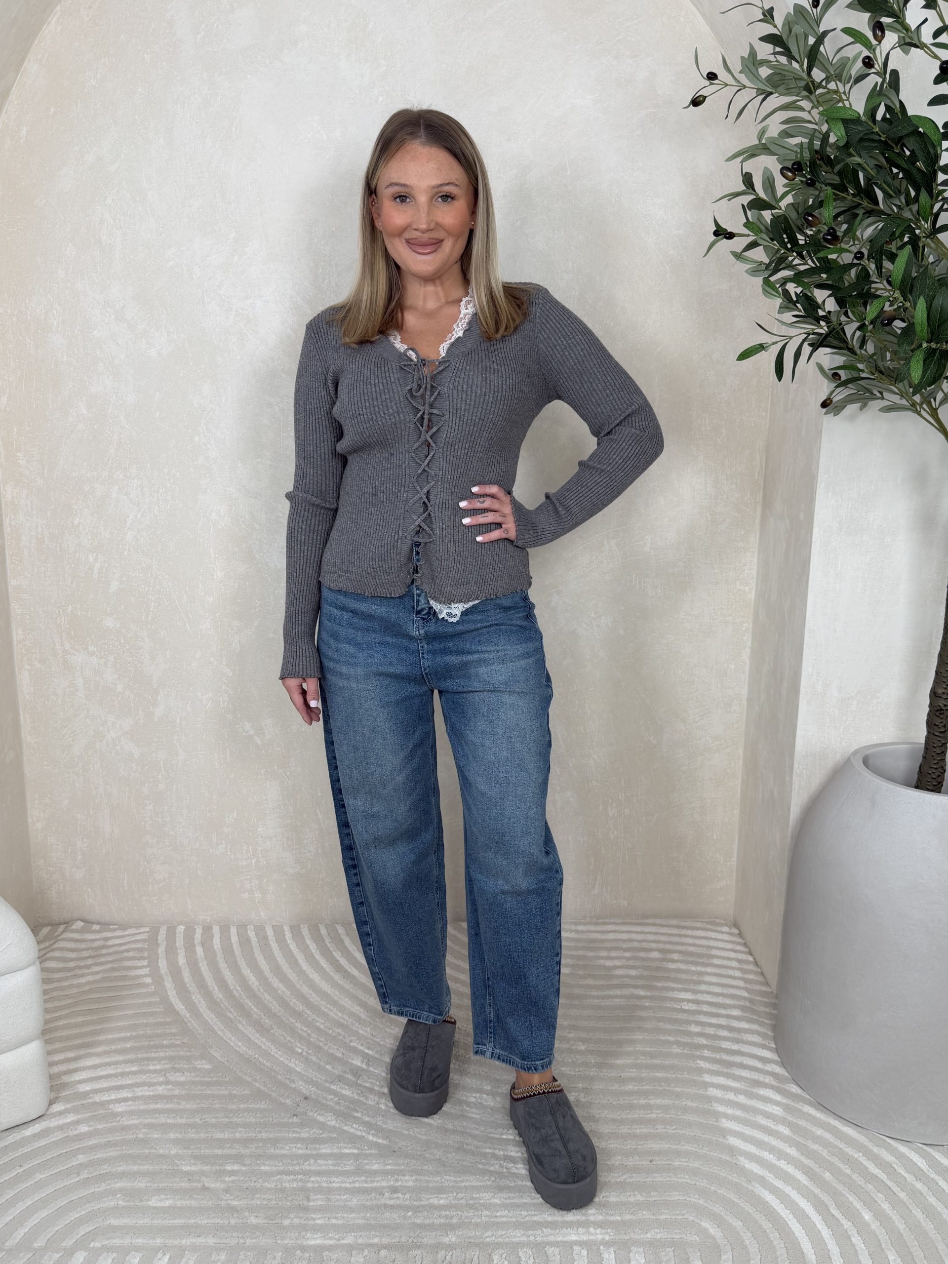 Bluzka Yara Grey - obrazek 2