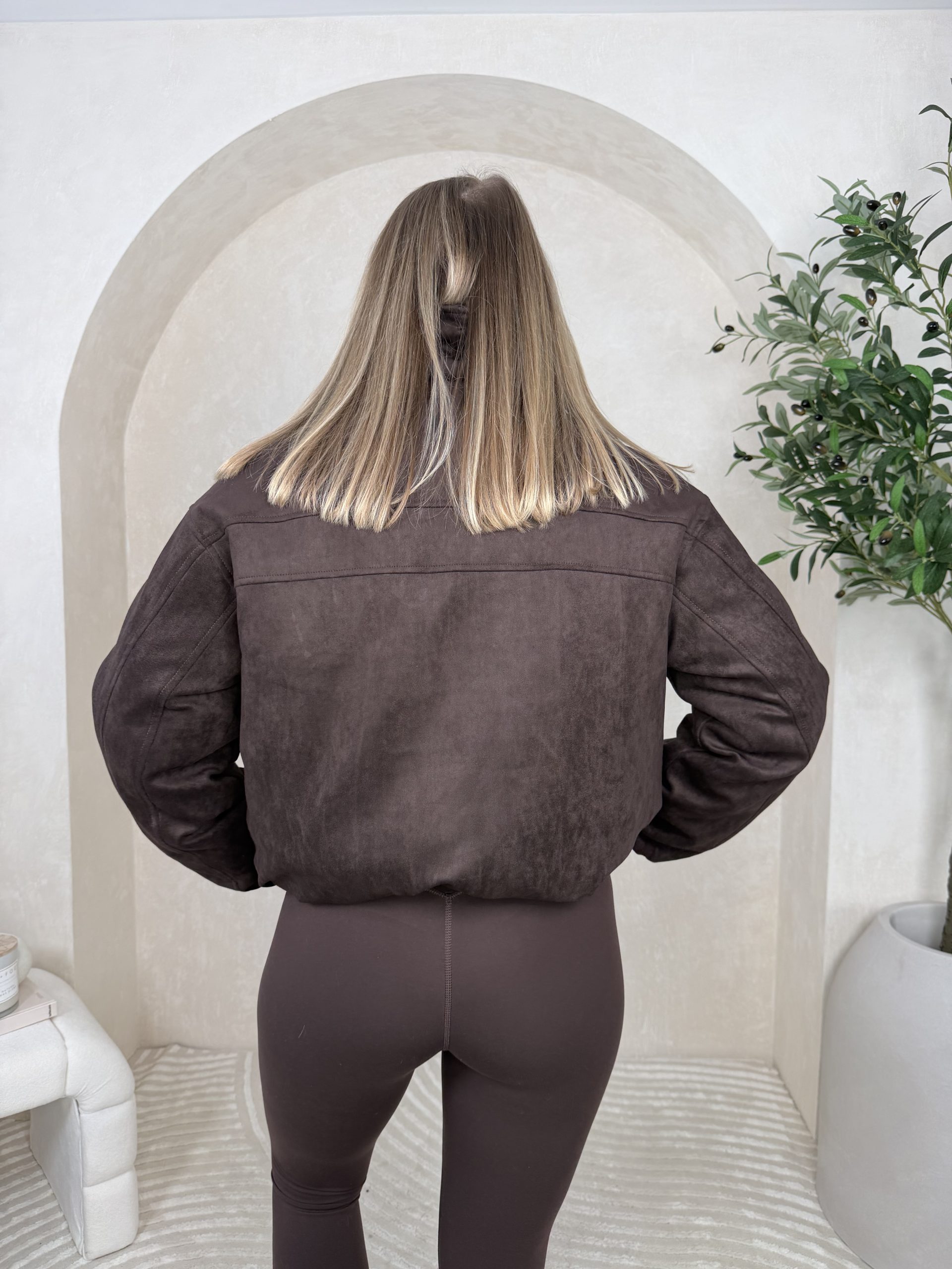 Kurtka Aylin Dark Coffe - obrazek 3